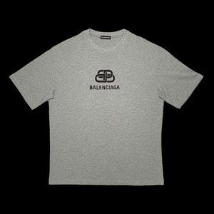 Balenciaga Oversized Tee Interlocking BB